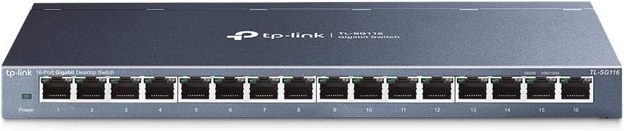 TL-SG116, 16-Port Gigabit Desktop Switch