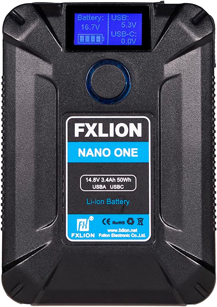 FXLİON ONE 50Wh 14.8V Ultra-Compact V-Mount Pil